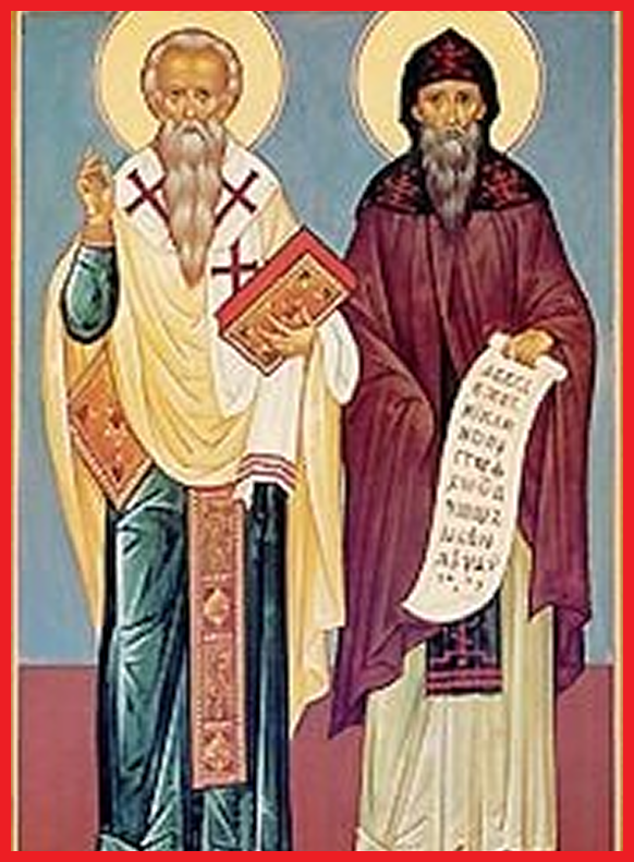 Santo Kirilus dan Santo Metodius, Santo Kirilus